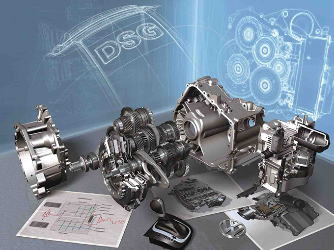 The 7-speed dual clutch gearbox (250 Nm) by Volkswagen